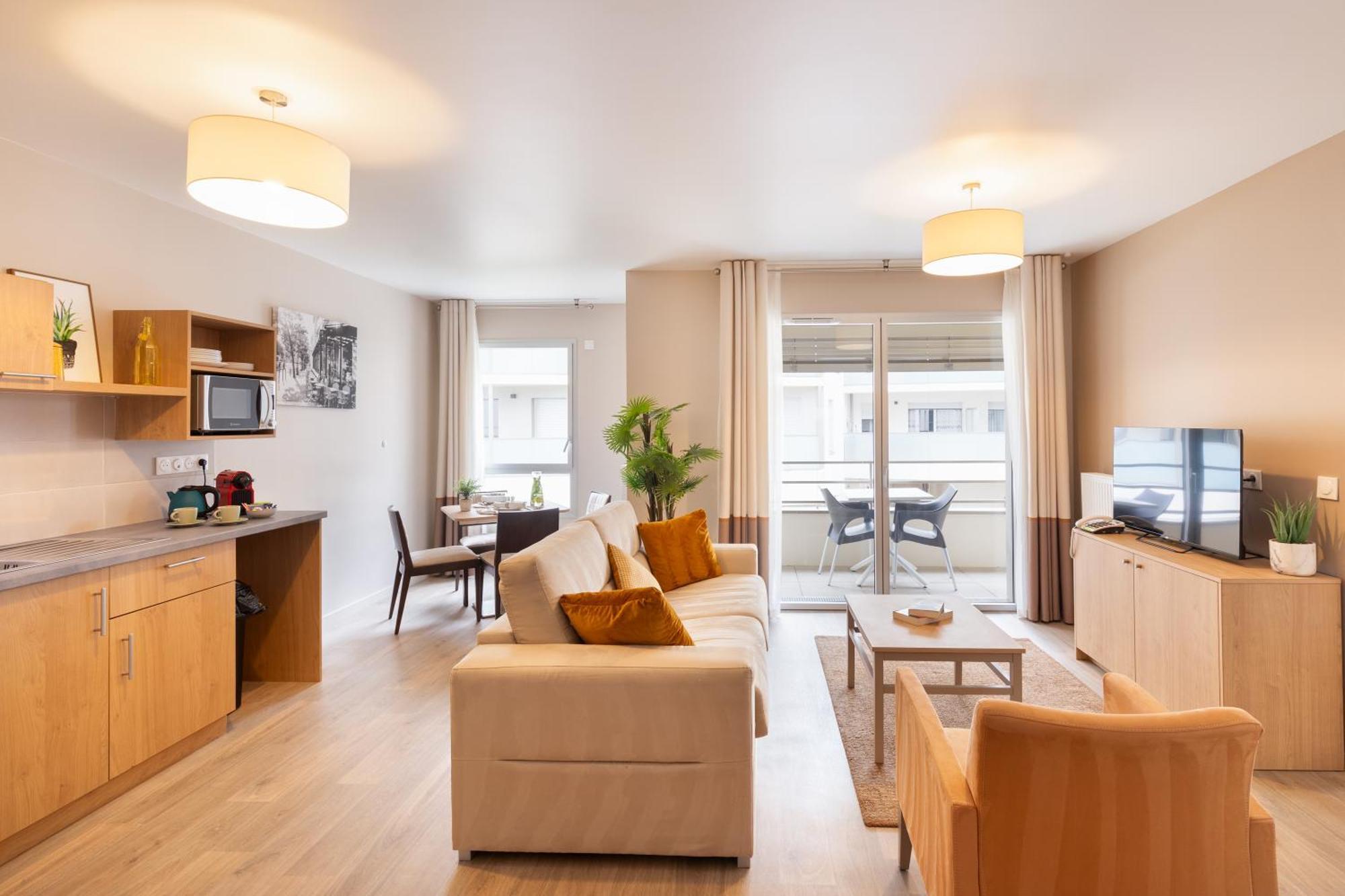 Zenao Appart'Hotels Montreuil Стая снимка